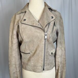 KARL LAGERFELD 100% goat suede